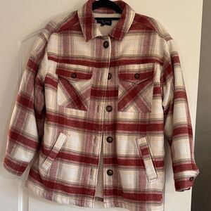 Sherpa lined Shacket